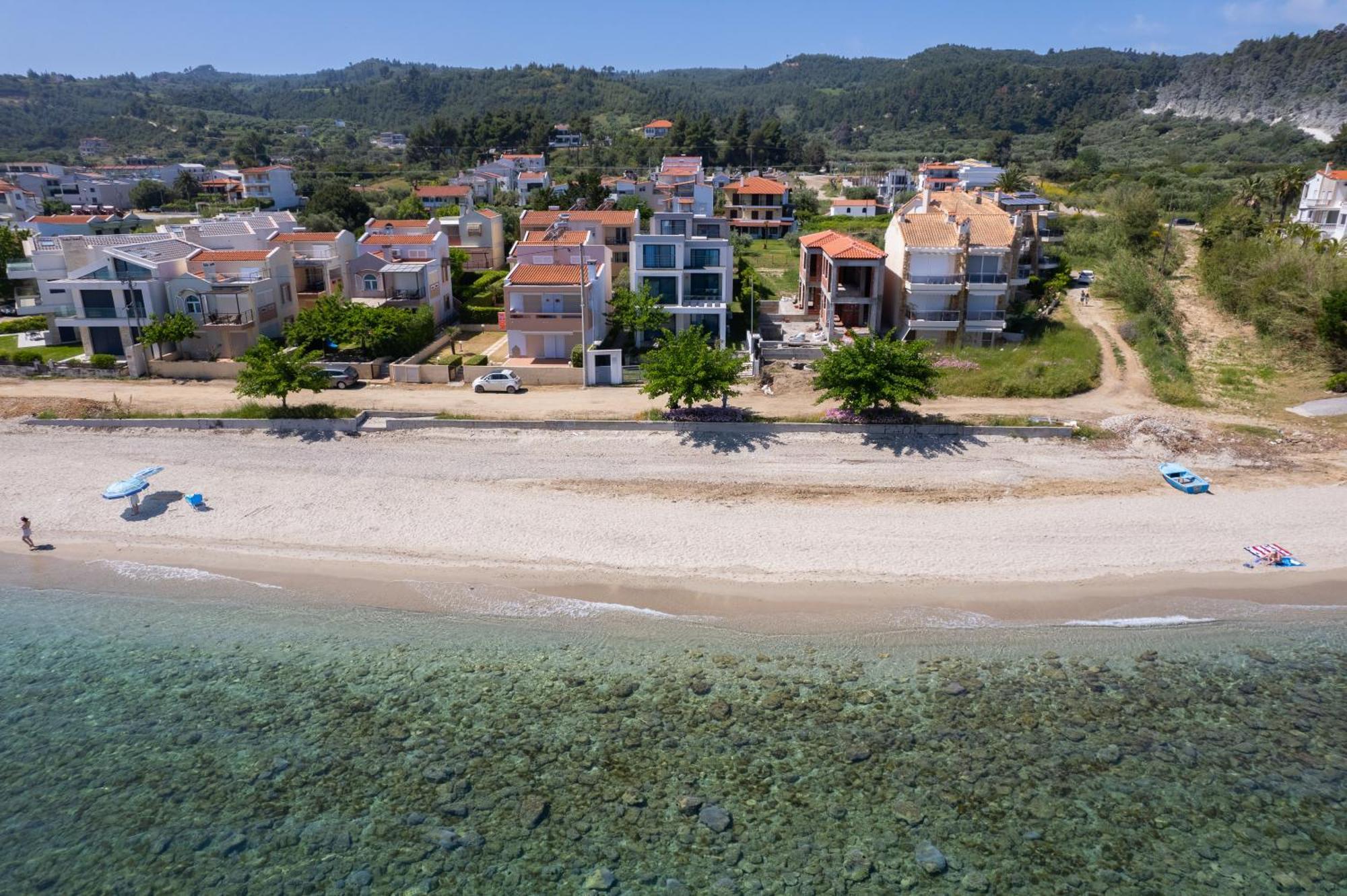 Apartamento Cavo Blue Coastal Living Polychrono Exterior foto