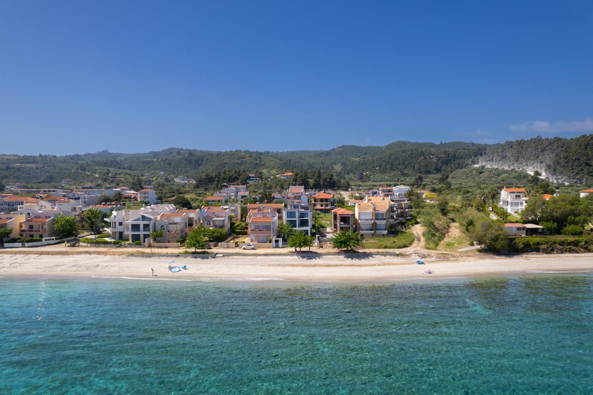 Apartamento Cavo Blue Coastal Living Polychrono Exterior foto