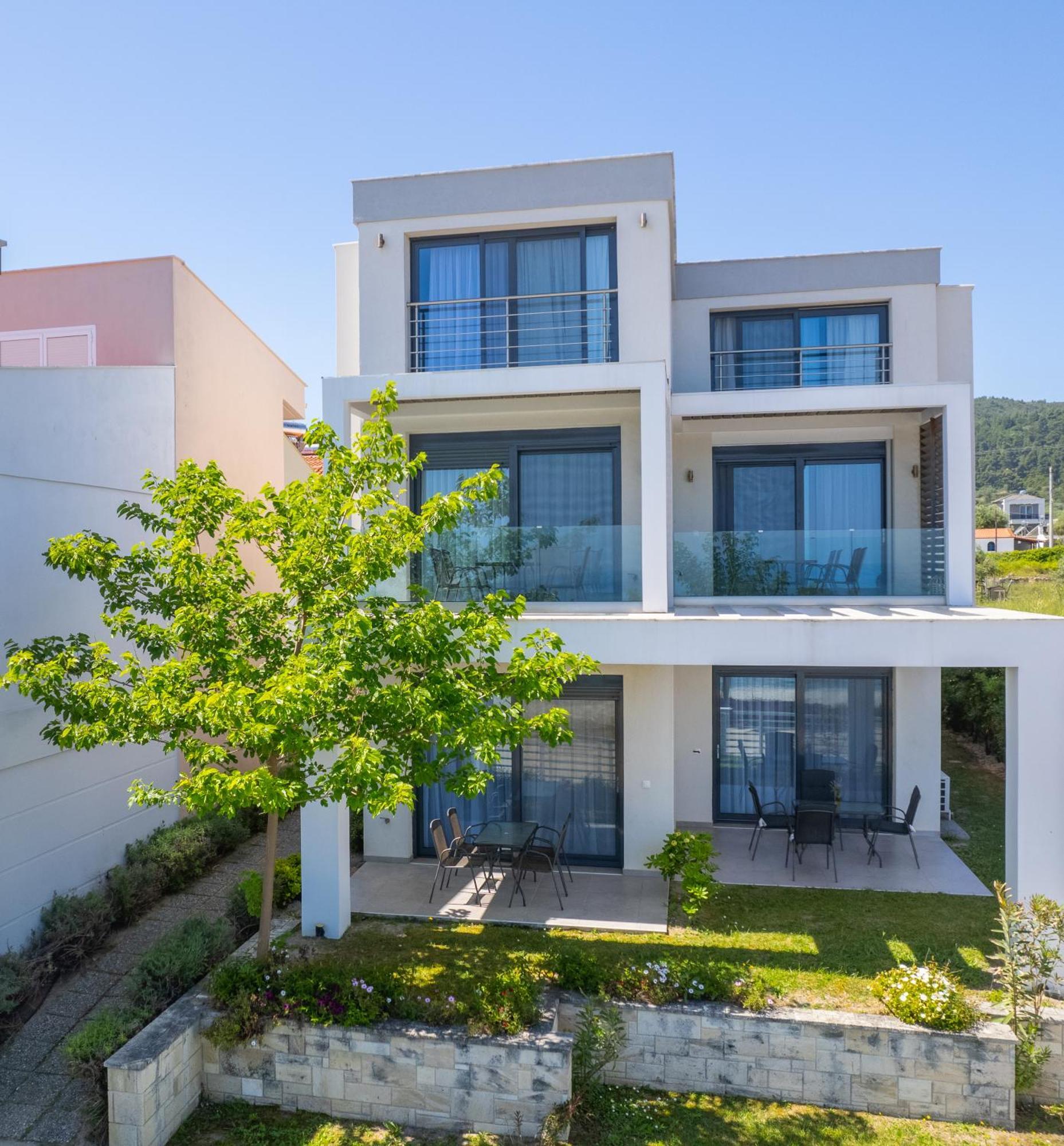 Apartamento Cavo Blue Coastal Living Polychrono Exterior foto